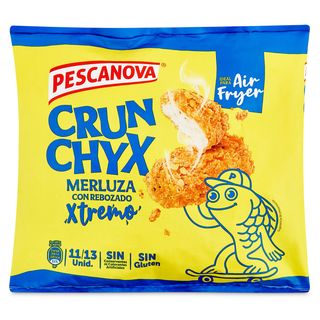 Merluza Rebozada Crunchyx Pescanova Bolsa 400 G