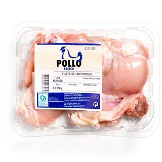 Filete Contramuslo Pollo Bandeja (550 G Aprox)