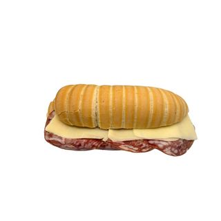 Panino con salame e formaggio 150 g