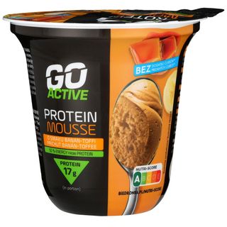 Go Active Mus proteinowy o smaku banan-toffi 170 g