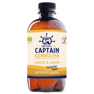 Bebida Kombucha Gengibre e Limão The Gutsy Captain (emb. 40 cl)