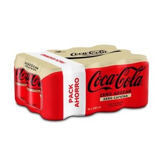 Coca Cola Refresco De Cola Zero Zero, 12X330Ml