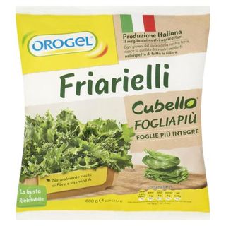 Orogel Cubello Friarielli Foglia Più Surgelati 600 G - 100690