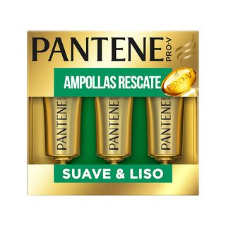 PANTENE Ampollas Capilares Suave Y Liso 3 Unidades (8006540532942)
