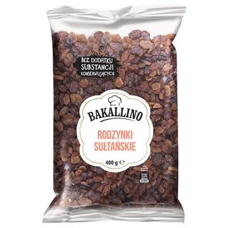 Bakallino Rodzynki sułtańskie, 400 g