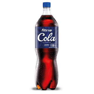 Fizz Up Intense Zero Napój gazowany o smaku cola 1,5 l