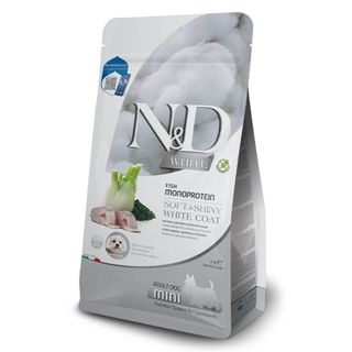 N&d dog adult mini white coat con spigola e finocchio 2kg