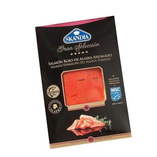 Salmón Rojo Ahumado Msc Sin Gluten Skandia