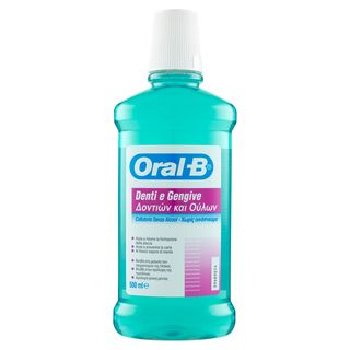 Oral-B Collutorio Denti E Gengive Senza Alcool Menta 500 Ml -4132