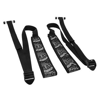 huśtawka na drzwi z regulacją pasów. miękkie, wyściełane opaski na uda. latwy montarz