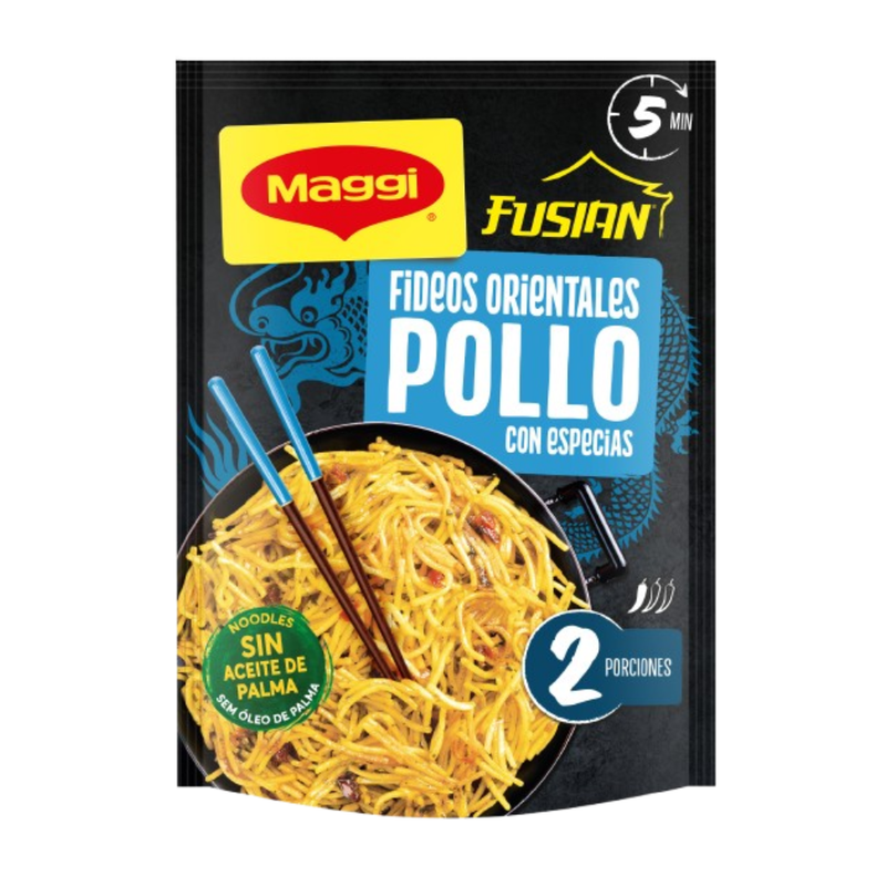 Maggi Fusian Noodles de Frango 121g