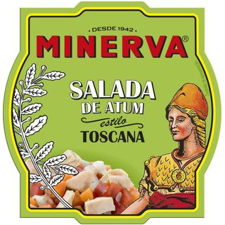 SALADA DE ATUM MINERVA TOSCANA 160G