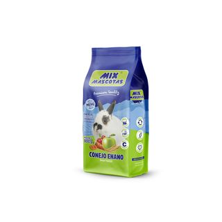 Alimento Completo Conejo Enano Mixmascota 800 Gr. (293923)