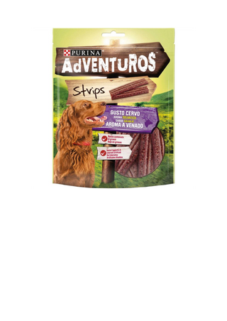 SNACK CAO ADVENT STRIPS VEADO 90G