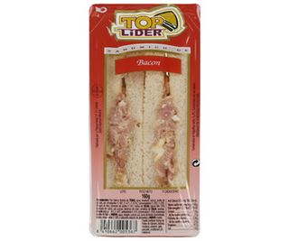 Sandwich Bacon Top Lider 160 G