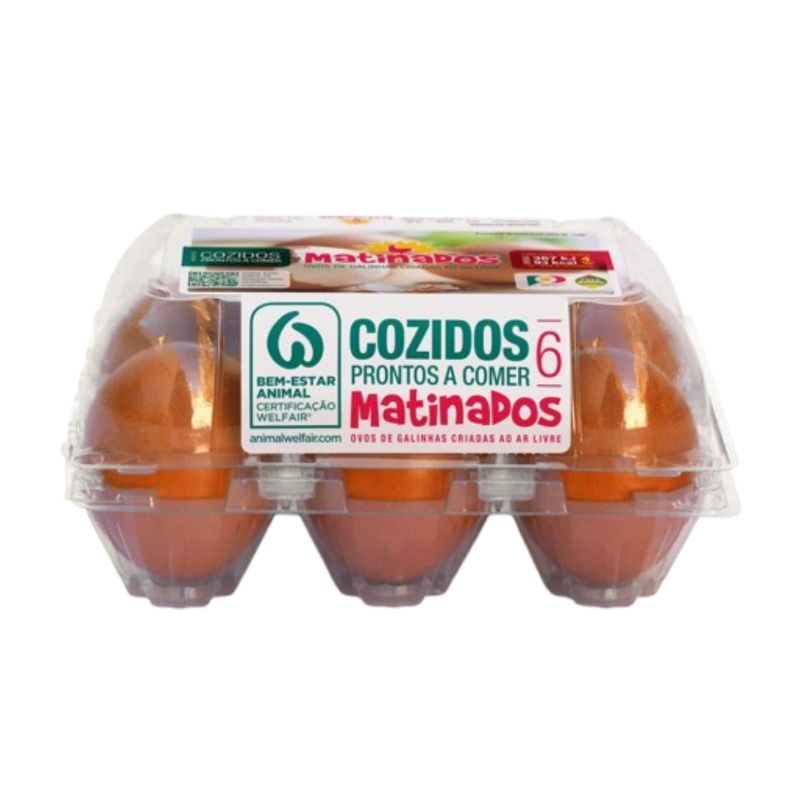 Matinados Ovos Cozidos 6un