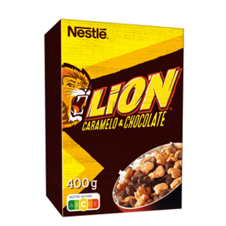 Cereales Lion Caramelo&Chocolate Nestle 400Gr.