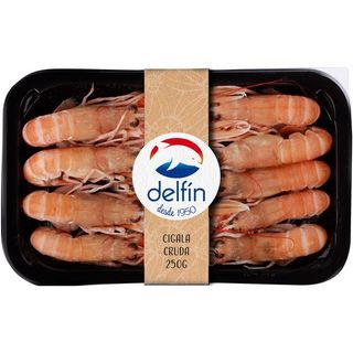 Cigala 8/12 Al Vacío Skin Delfin, Bandeja 250 G