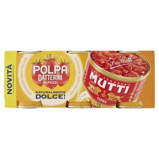 Mutti Polpa Datterini in Pezzi 3 x 300 g
