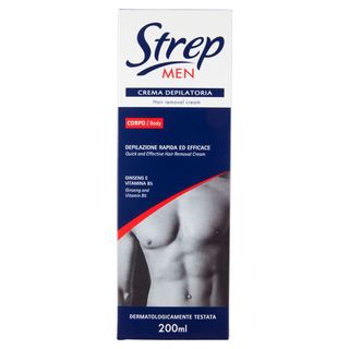 Strep Crema Depilatoria Uomo 200ml - 000303230