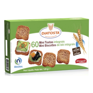 Mini Biscottes Integral Minigrill 120Gr.