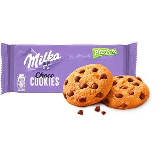 Milka Pieguski Ciastka z kawałkami czekolady 135 g