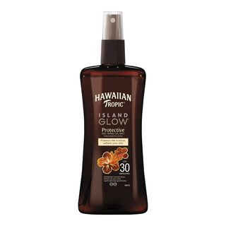 Hawaiian Tropic Glowing Protection Dry Oil Spray SPF30 – 200 ml