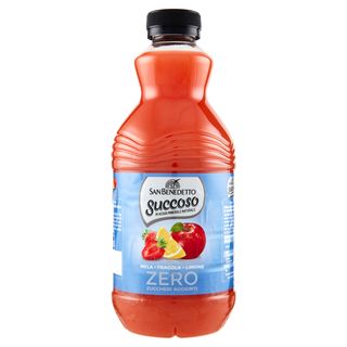 San Benedetto Succoso Zero Mela Fragola Limone PET 0,90 L
