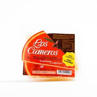 LOS CAMEROS Queso Curado Cortado Cuña 200 G