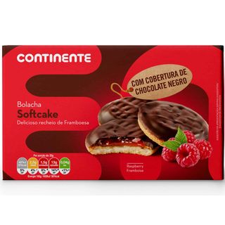 Bolachas Soft Cake Framboesa Continente (emb. 300 gr)