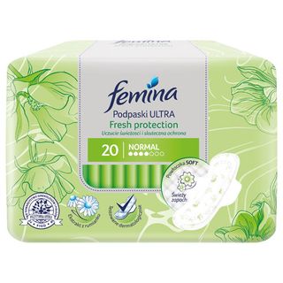 Femina Podpaski ULTRA Fresh Protection Normal, 20 szt.