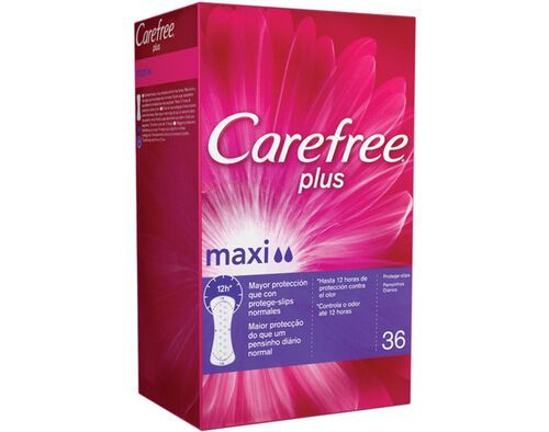 PROTECTOR CAREFREE DIÁRIO MAXI 36UN
