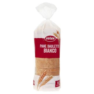 Selex Pane Morbido Bianco a Fette 400 g