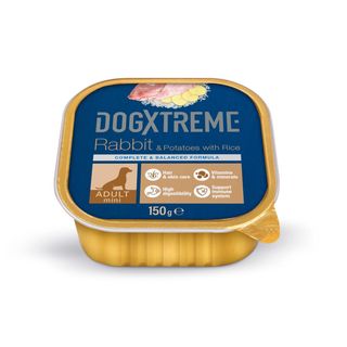 Dogxtreme Adult Mini Conejo Con Patatas Y Arroz Tarrina Para Perros 0.15Kg