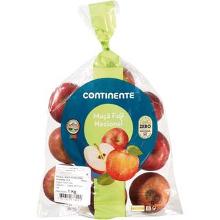 Maçã Fuji Sem Resíduos de Pesticidas Continente (emb. 1 kg)