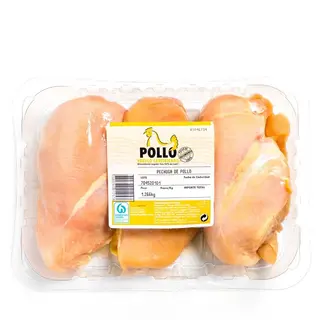 Pechuga De Pollo Certificado Familiar (1 6Kg Aprx)