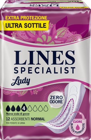 LINES SPECIALIST LADY NORMAL 12 ASSORBENTI   FAT7424