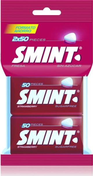 Caramelos Smint Tin Fresa 2 Uds. 70 G