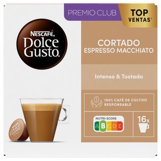 DOLCE GUSTO Café Cortado 16 Cápsulas