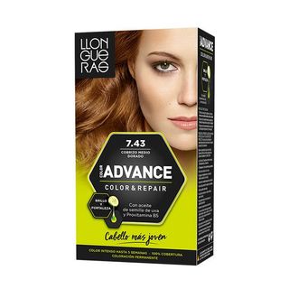 Llongueras Color Advance Profesional 7.43 Cobrizo Medio Dorado