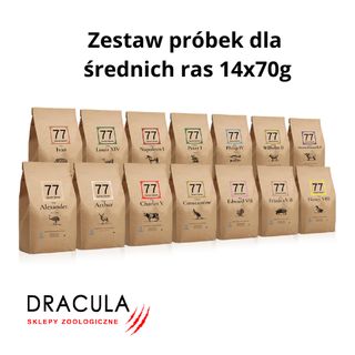 Próbki Karmy 77 Petfood dla Psów Średnich Ras
