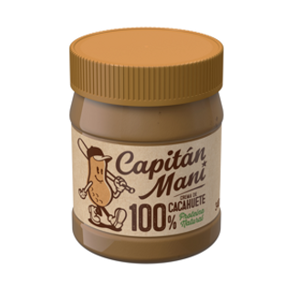 Crema De Cacahuetes 100% Tarro Capitan Mani 340Gr.