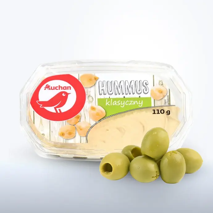 Humus i antipasti