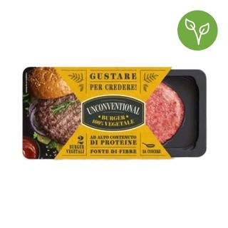 Unconventional Burger 100% Vegetale 2x110g