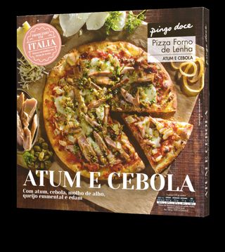 Pizza de Atum e Cebola Forno de Lenha Pingo Doce 350G