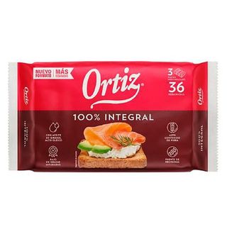 Pan Brasa Ortiz Integral 36 Uds.