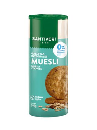Galletas con muesli sin azúcar 190g Santiveri
