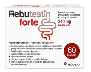 Rebutestin Forte 340 mg 60 kapsułek