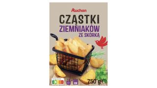 Auchan - Cząstki ziemniaków ze skórką - 750 g