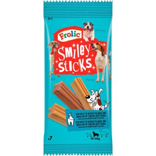 Stick Dental Perro Smiley, Paquete 175 G